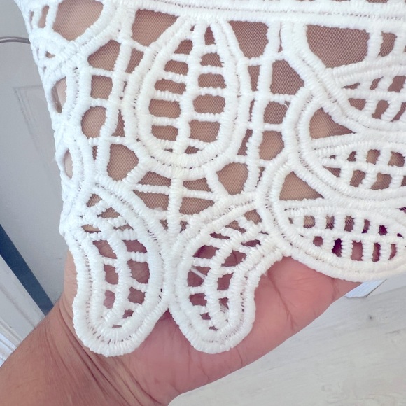 NWOT Catherine Malandrino for Anthropologie Lace Mini Dress, Size 6 - Picture 8 of 9